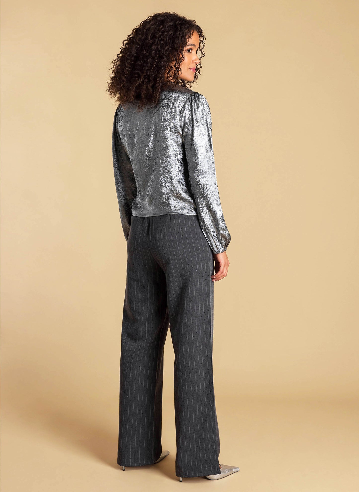 Ivy Beau blouse Alaia silver