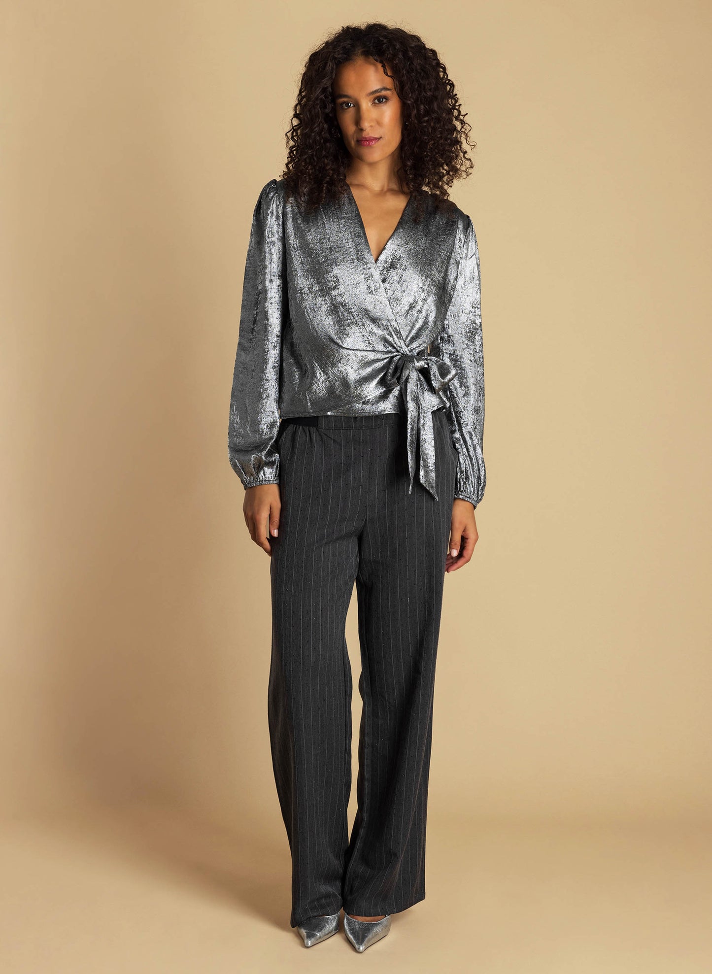 Ivy Beau blouse Alaia silver