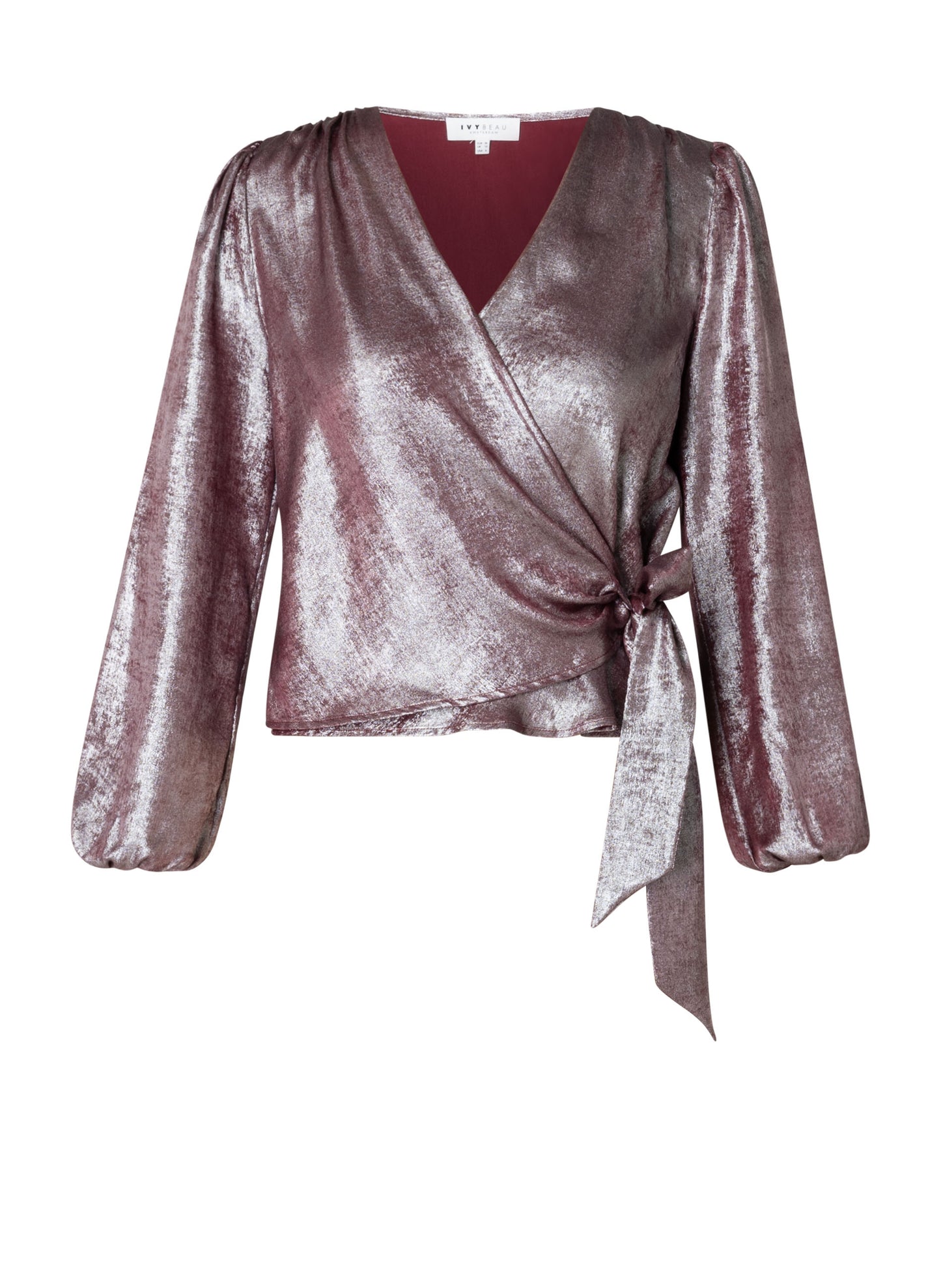 Ivy Beau blouse Alaia dark red