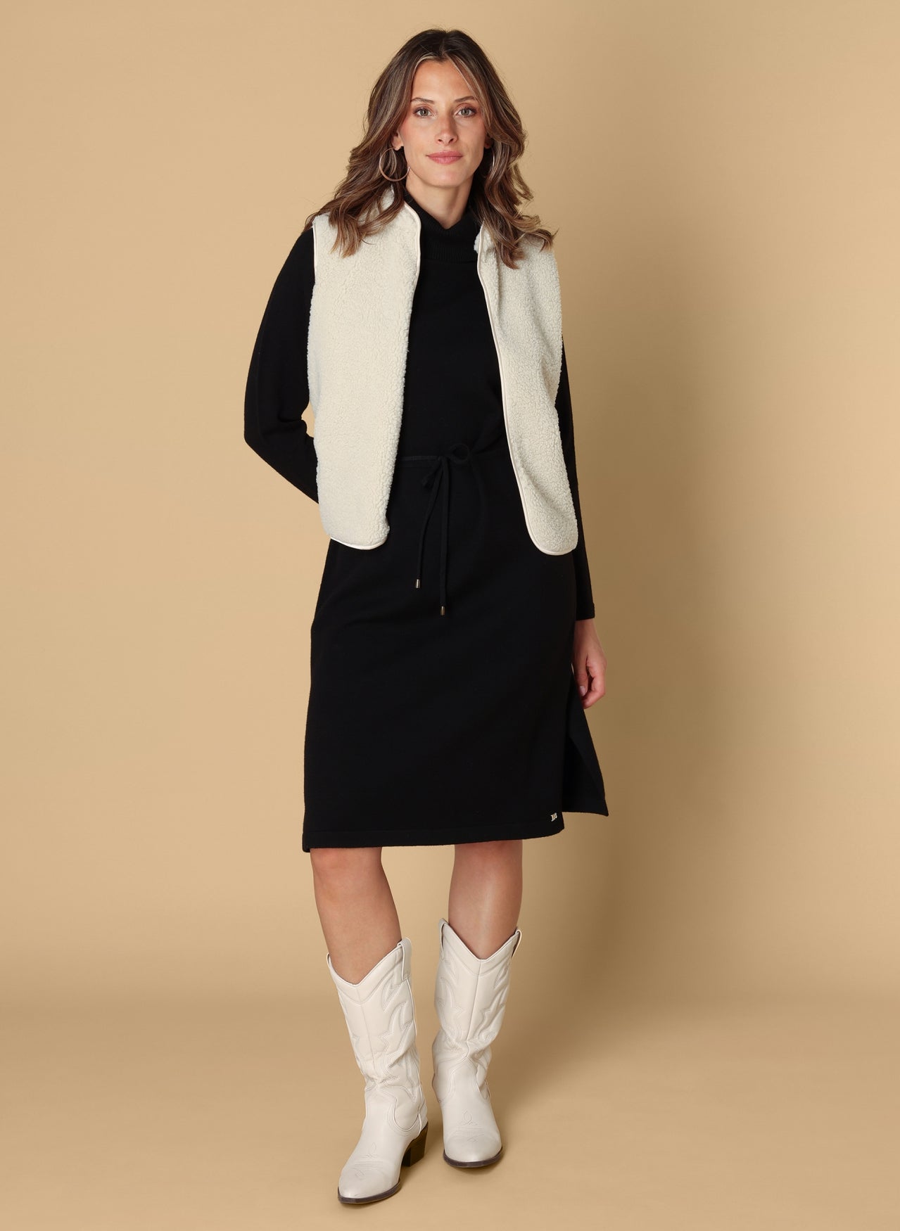 Ivy Beau gilet Shery offwhite