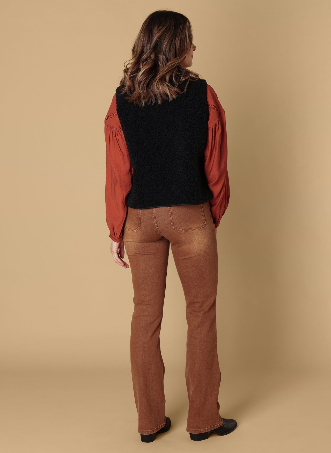Ivy Beau gilet Shery black
