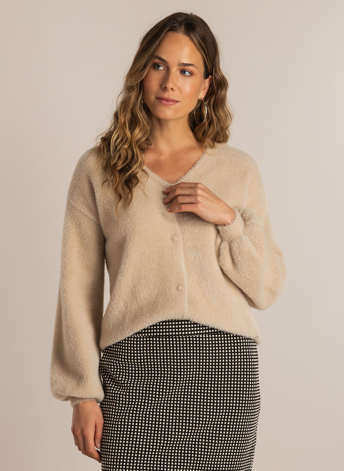 Ivy Beau vest Suzy zand