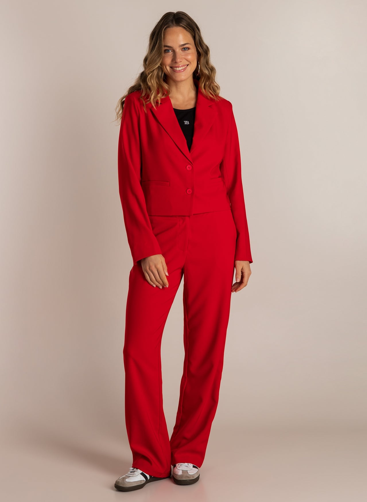 Ivy Beau blazer Sema rood