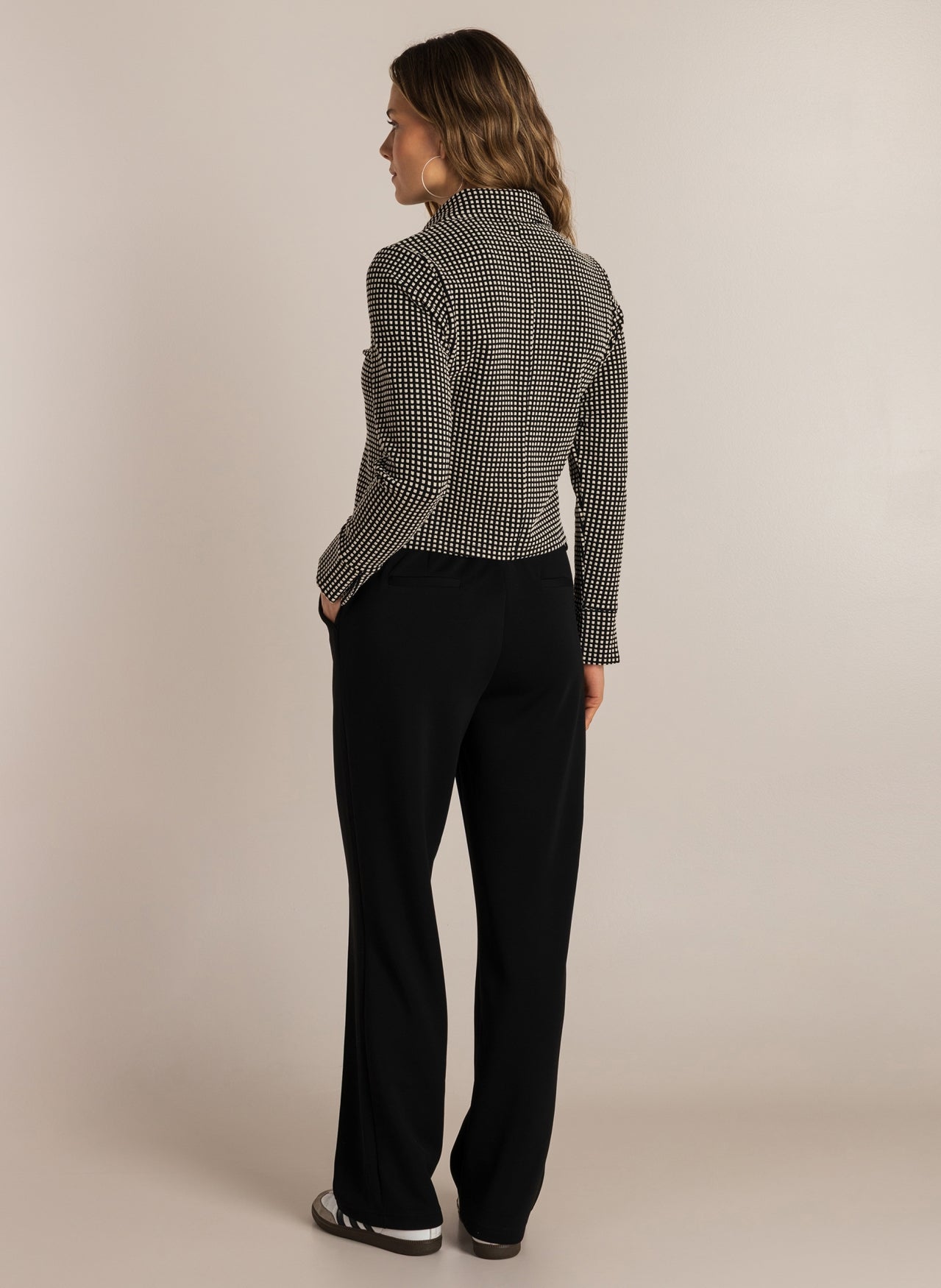 Ivy Beau jasje Siz zwart/offwhite