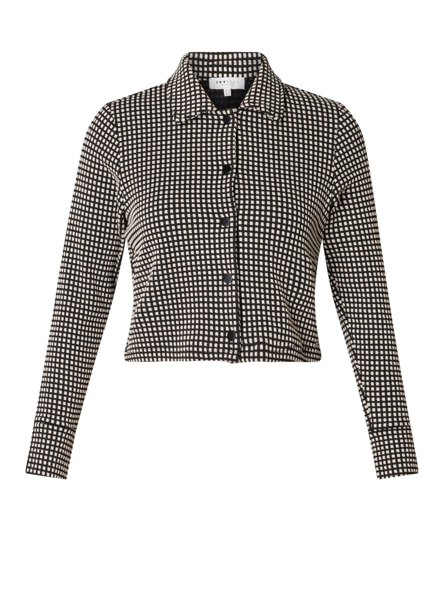 Ivy Beau jasje Siz zwart/offwhite