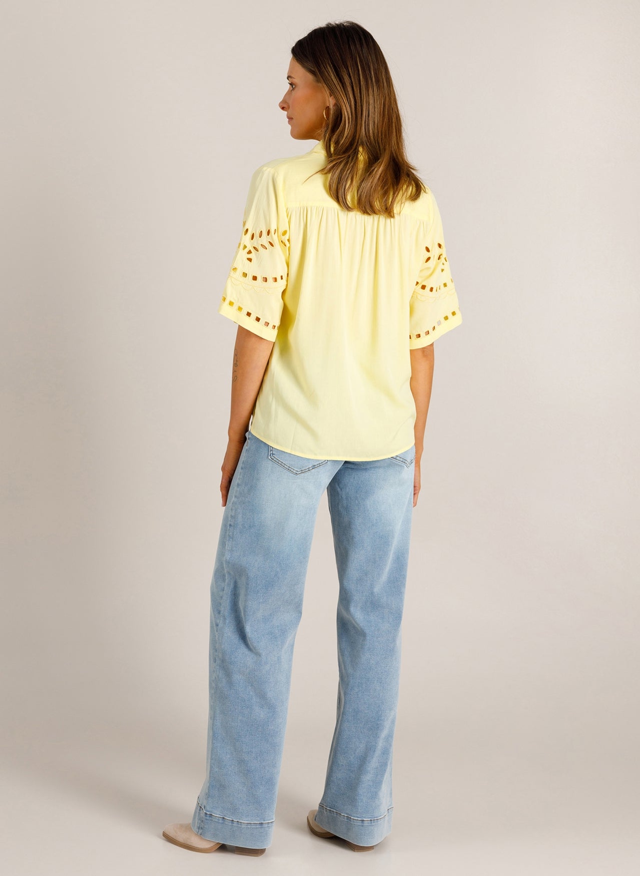 Iyy Beau blouse Vie wax yellow