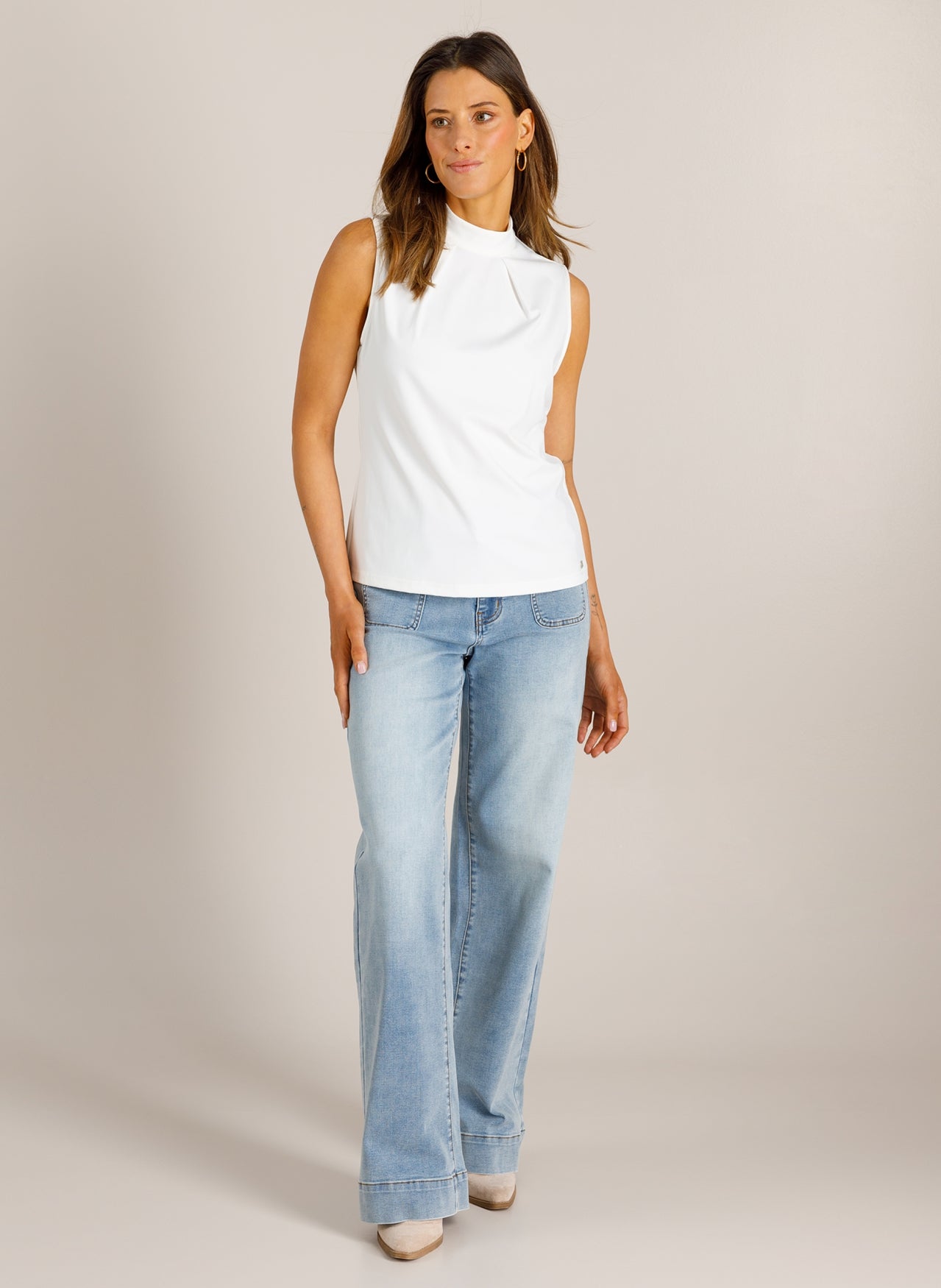 Ivy Beau top Vianna offwhite