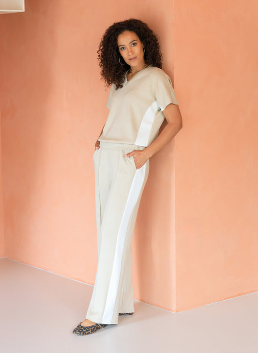 Ivy Beau broek Vitalia sand