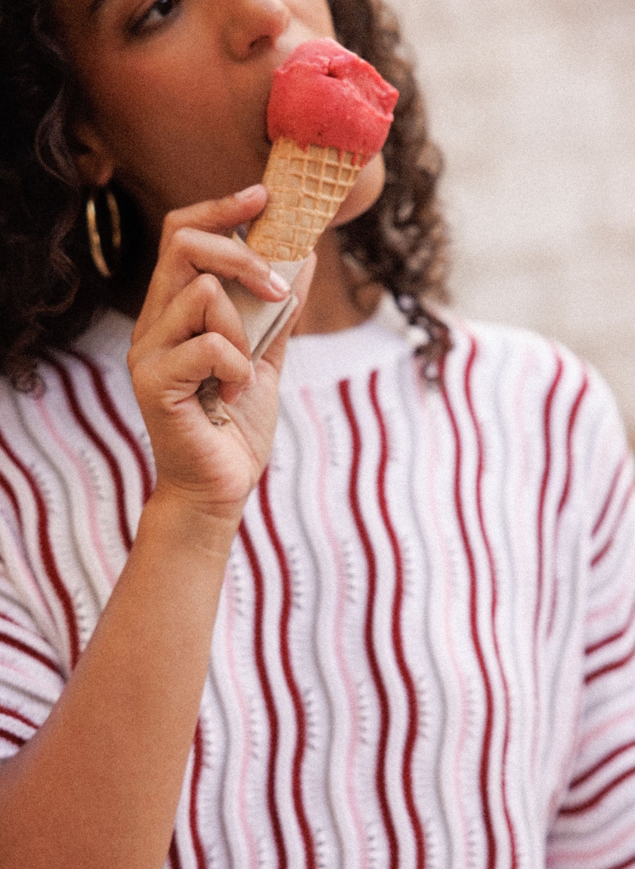 Ivy Beau trui Giorgia white/multicolour