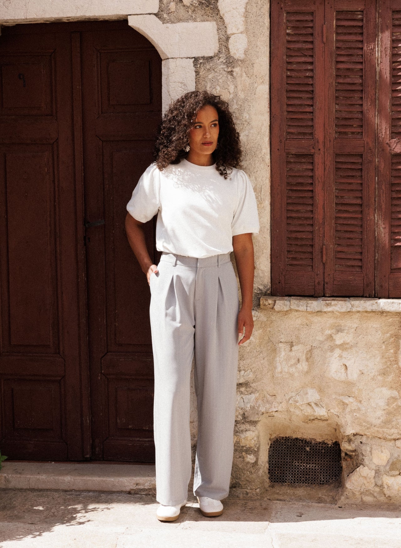 Ivy Beau broek Givainy grey