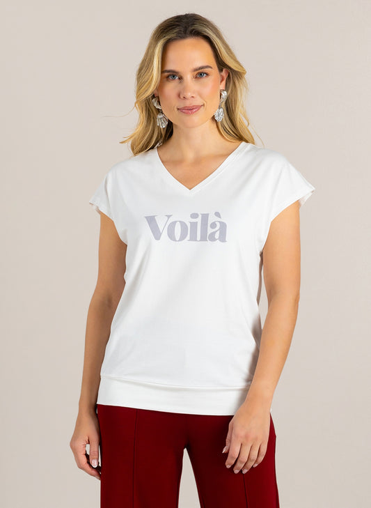 Ivy Beau T-shirt Giovanca white