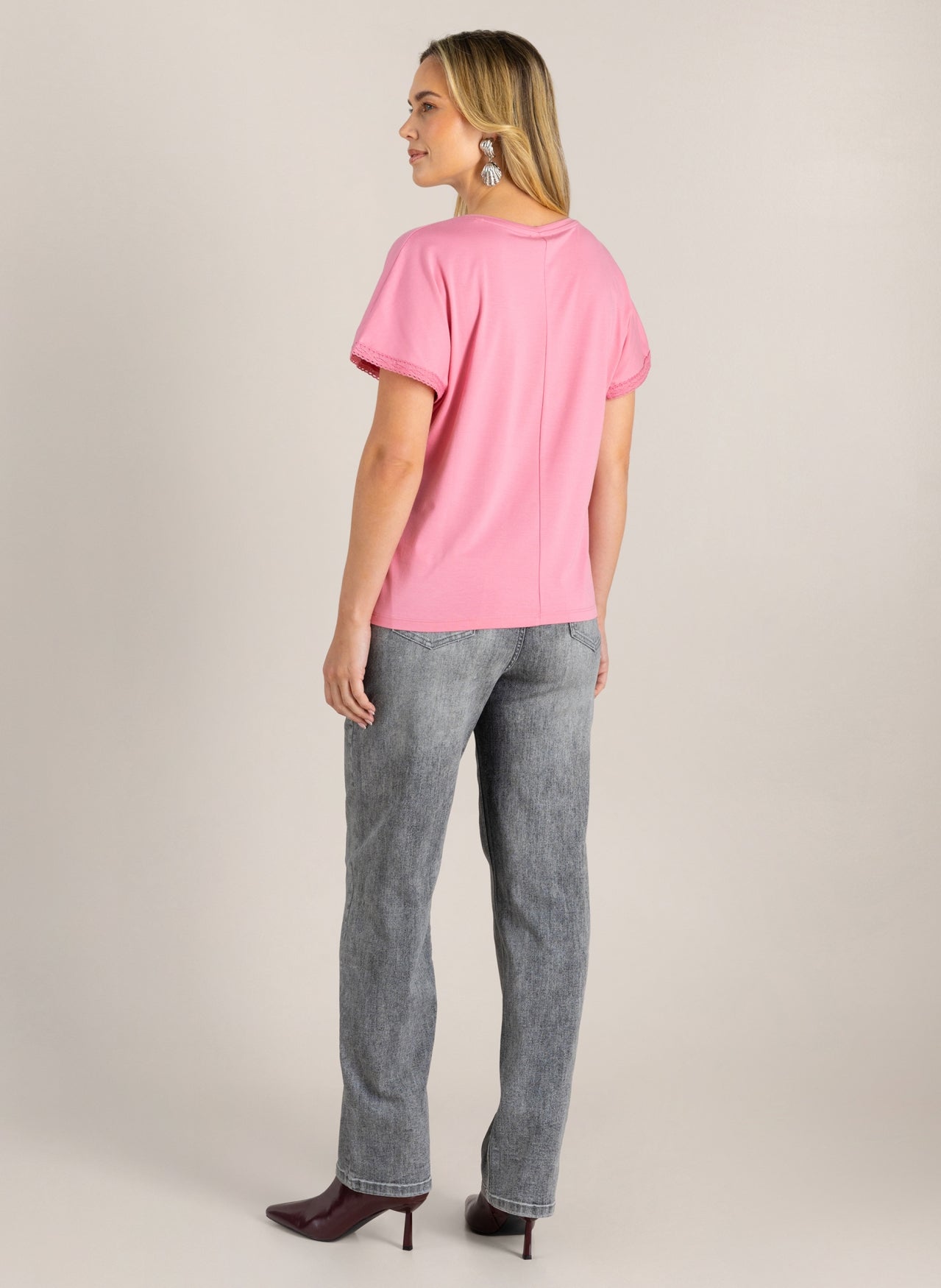 Ivy Beau T-shirt Gennesis pink