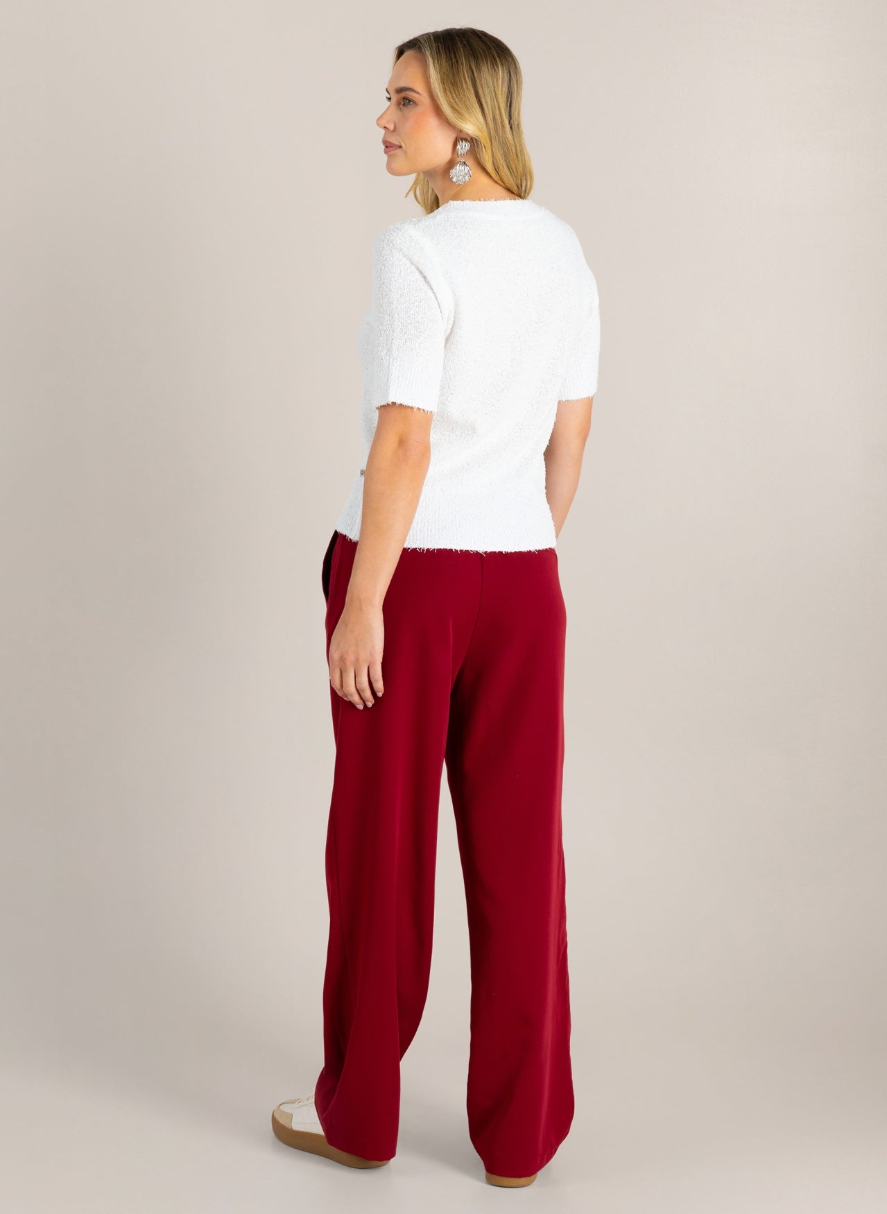 Ivy Beau vest Glena white