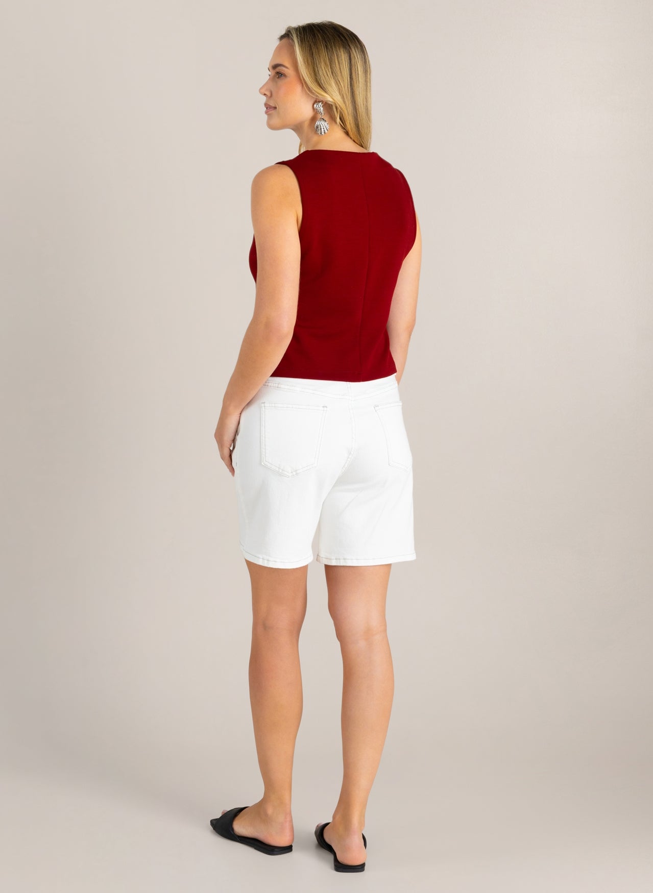 Ivy Beau short Godie white