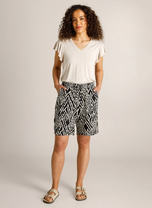 Ivy Beau short Charlot black/white