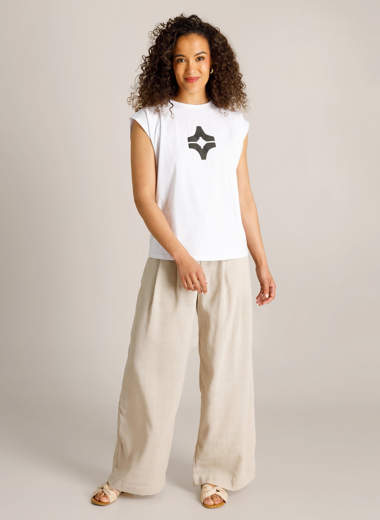Ivy Beau T-shirt Cait white