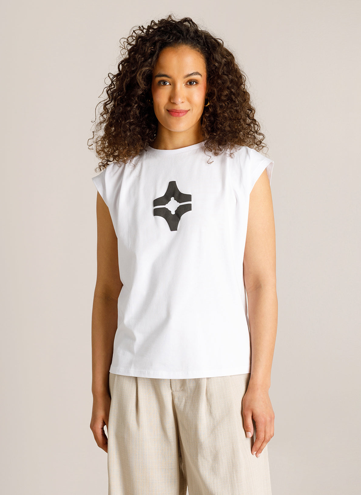 Ivy Beau T-shirt Cait white
