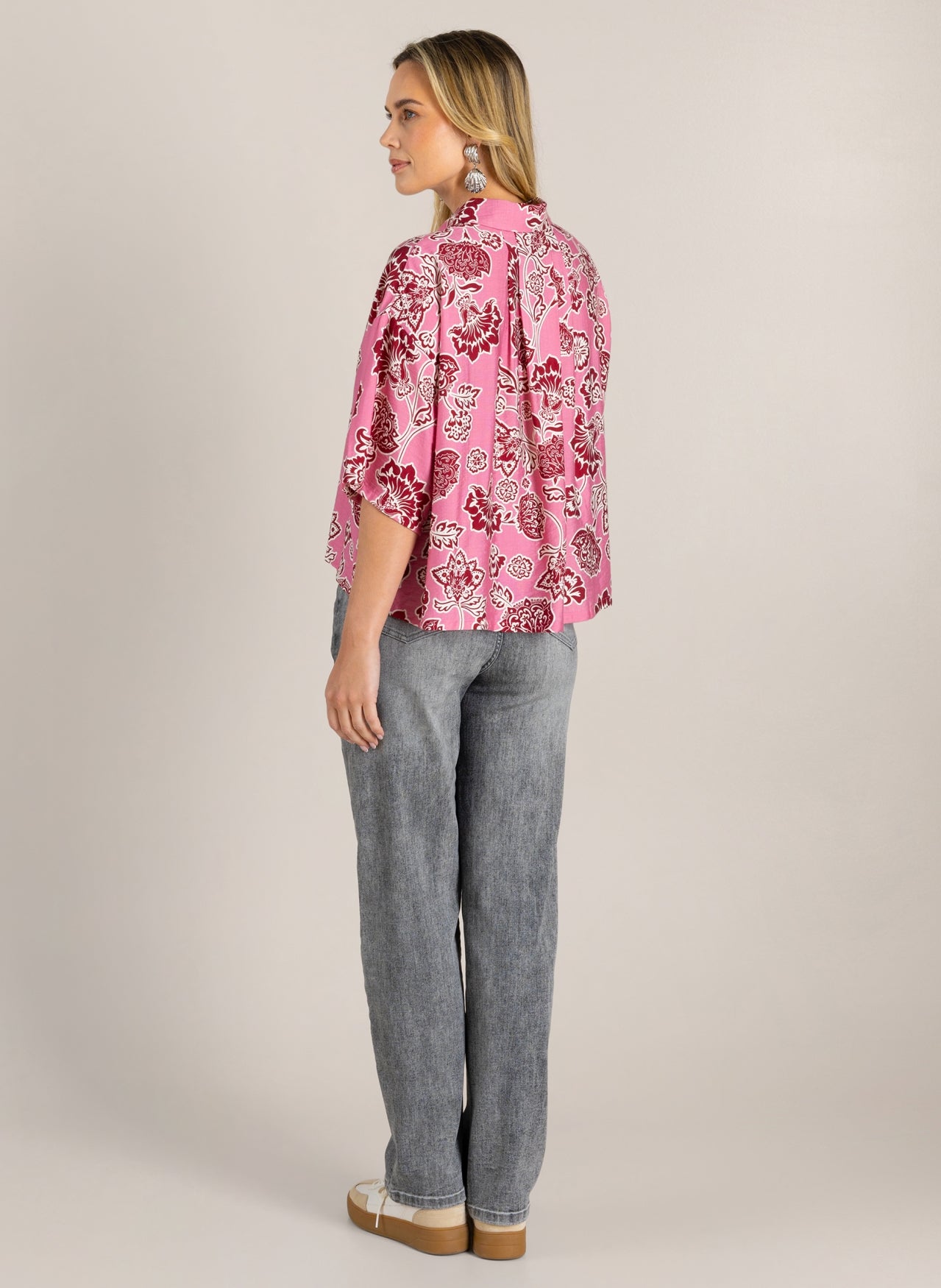 Ivy Beau blouse Gilayla pink/multicolour