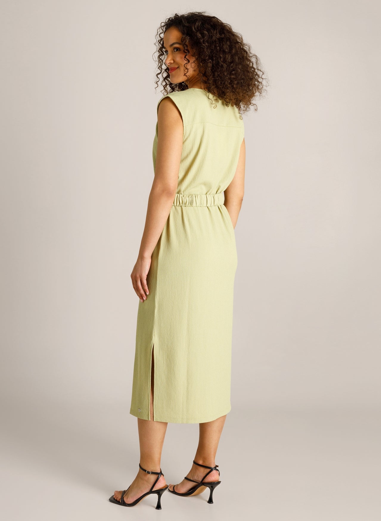 Ivy Beau jurk Chayen pistachio