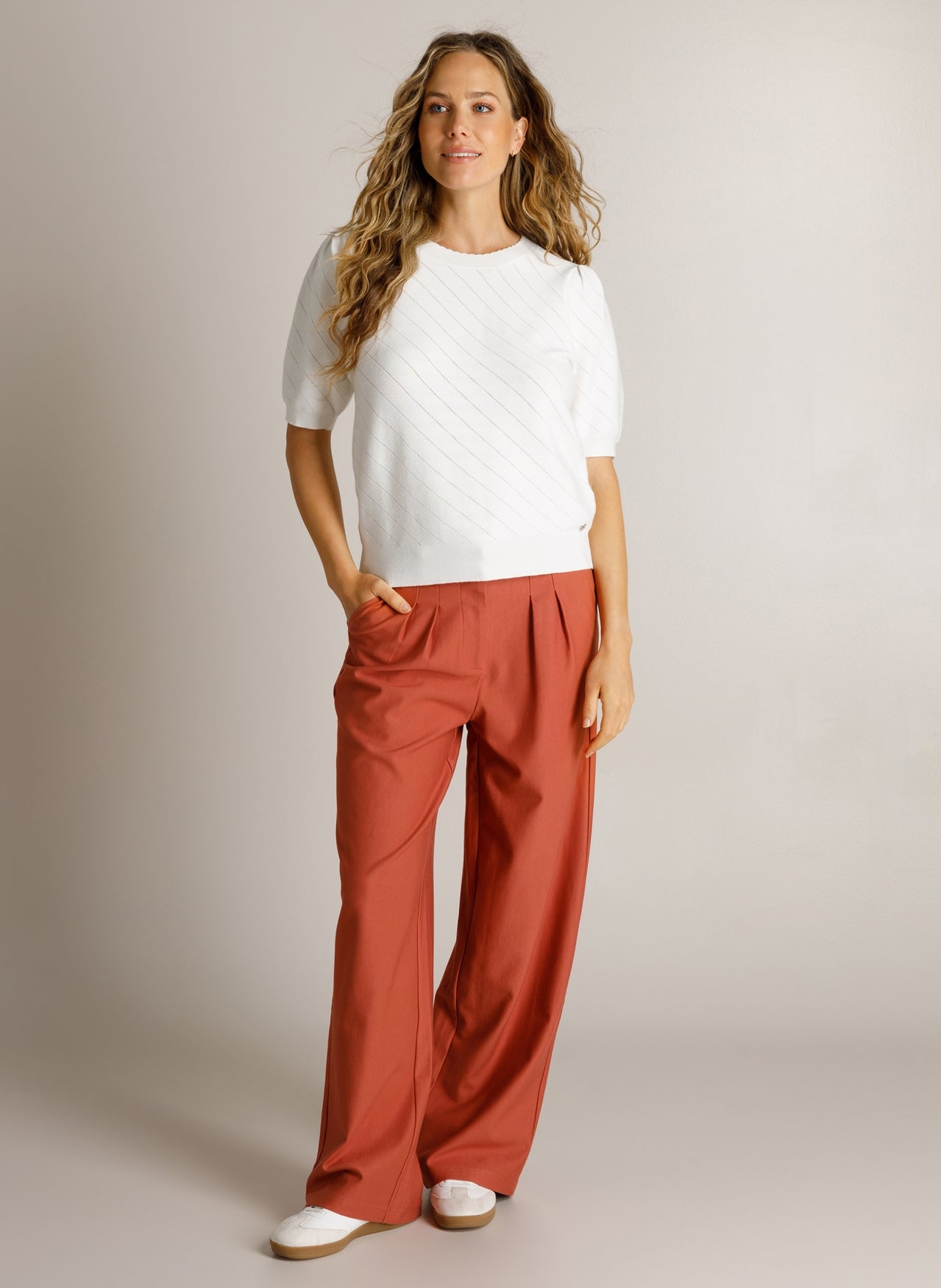 Ivy Beau trui Dorien offwhite