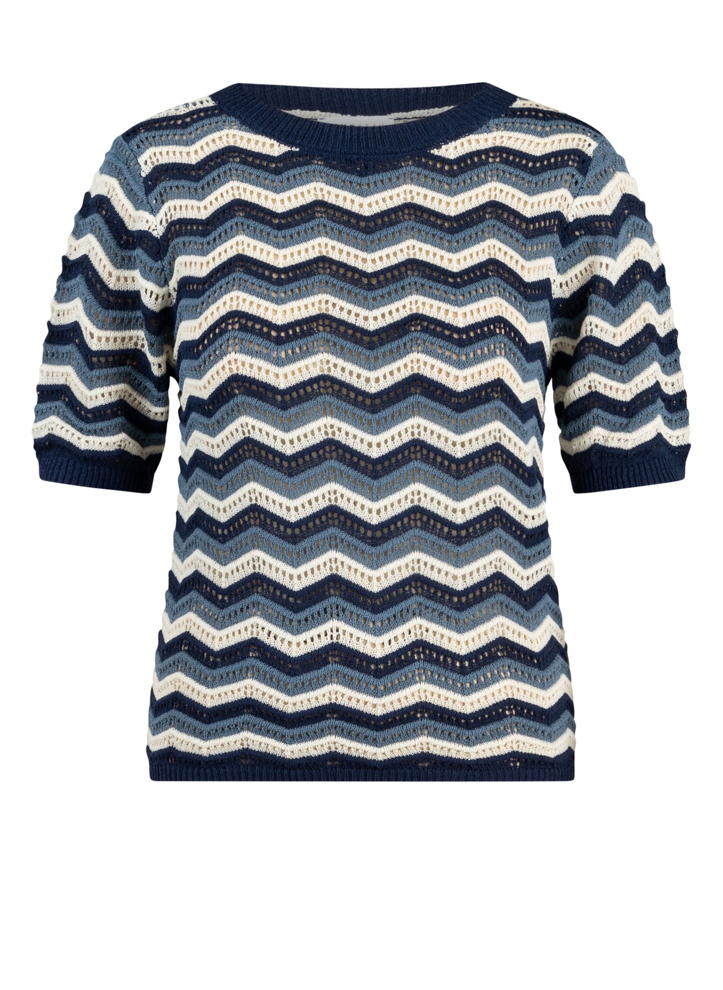 Ivy Beau trui Djuna dark blue/multicolour