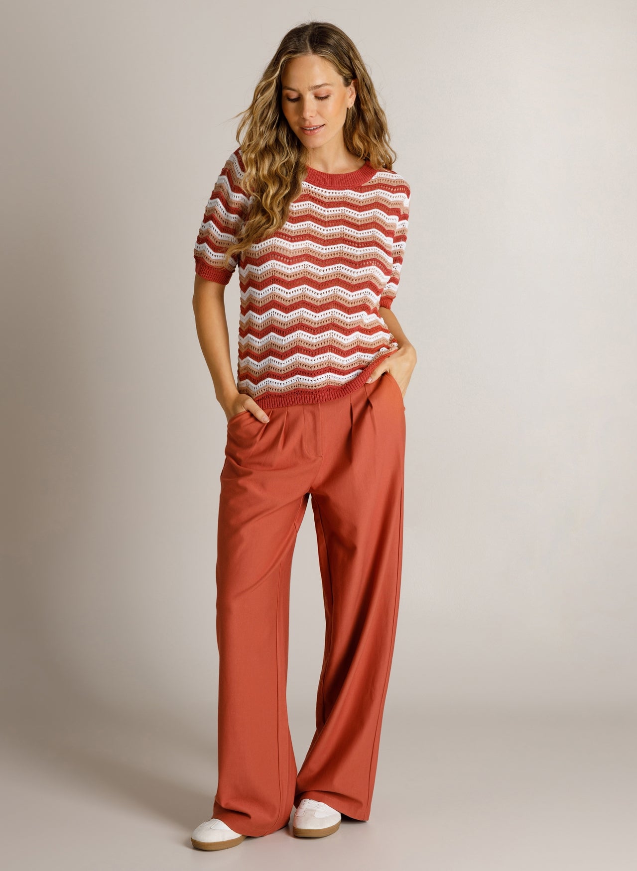 Ivy Beau trui Djuna barn red/multicolour