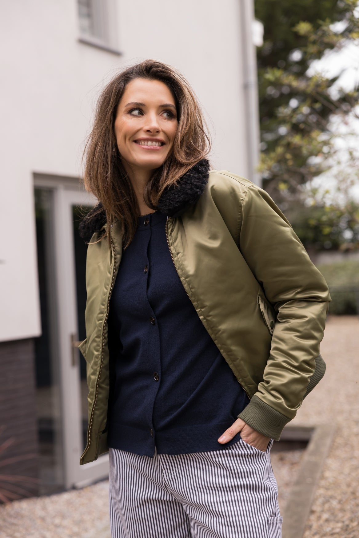 Ivy Beau vest Dena dark blue