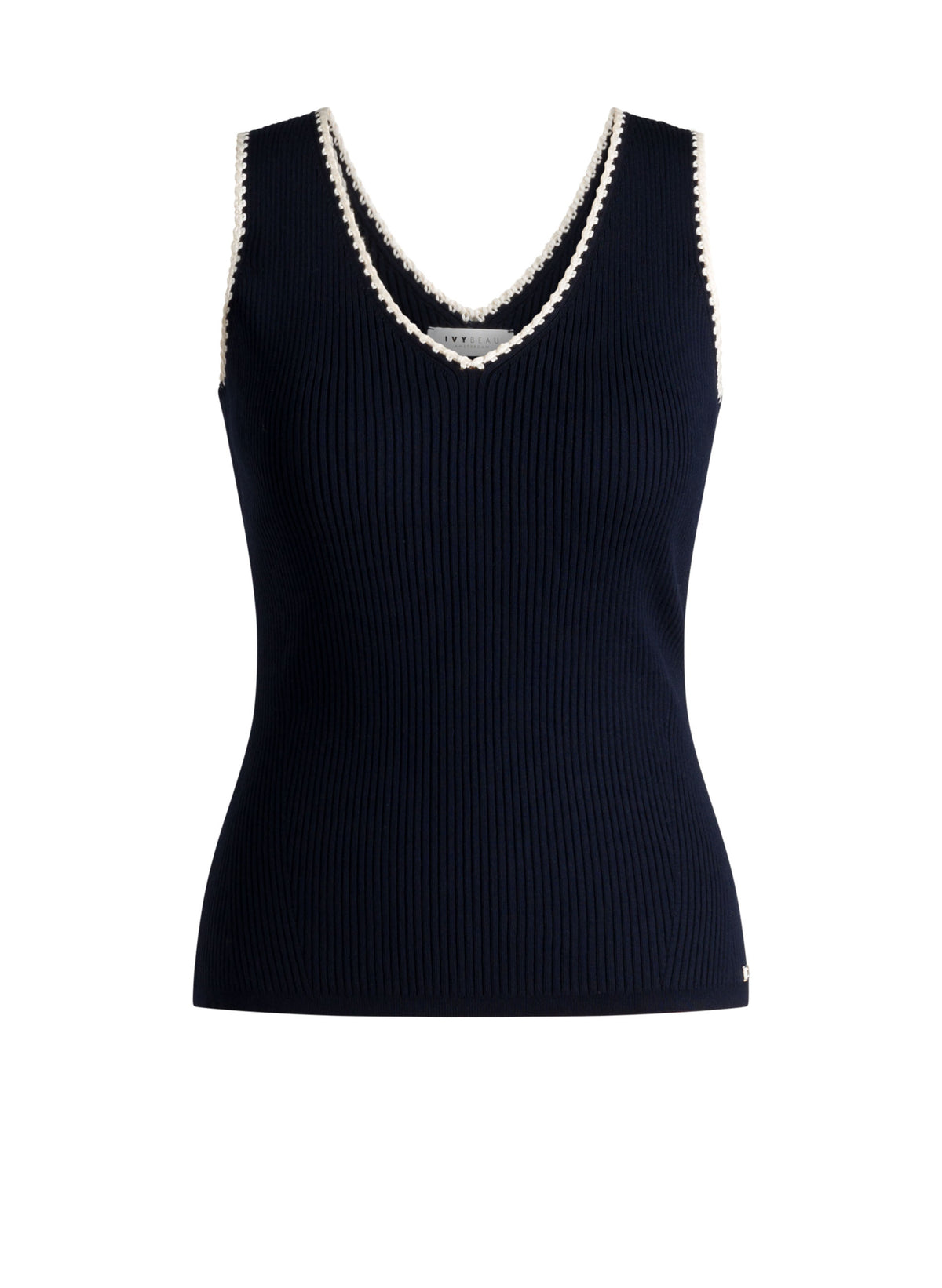 Ivy Beau top Herena dark blue