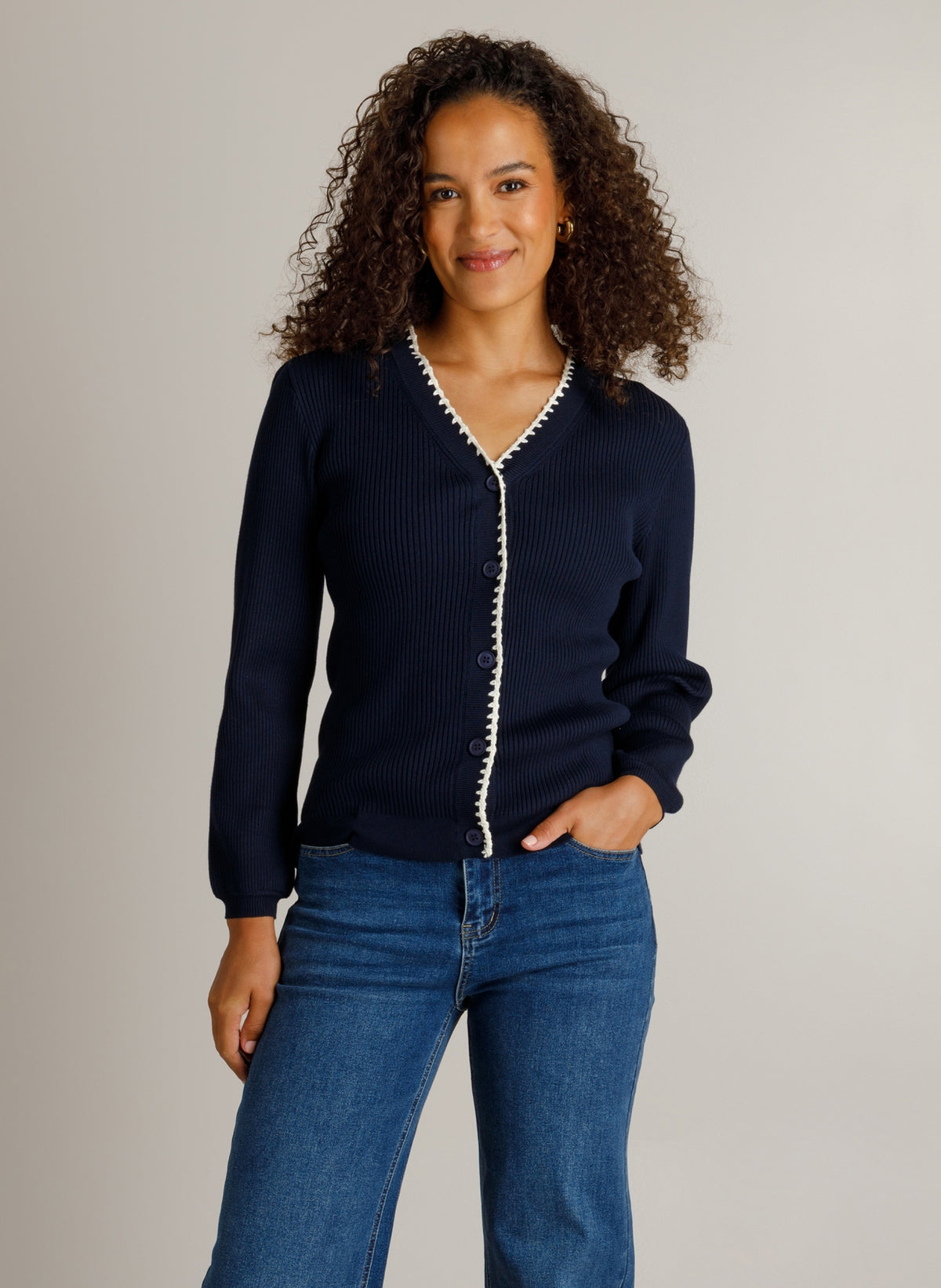 Ivy Beau vest Hayley dark blue