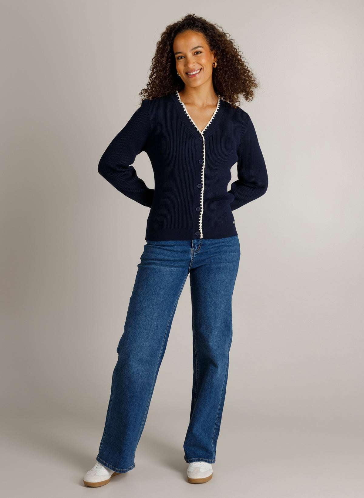 Ivy Beau vest Hayley dark blue