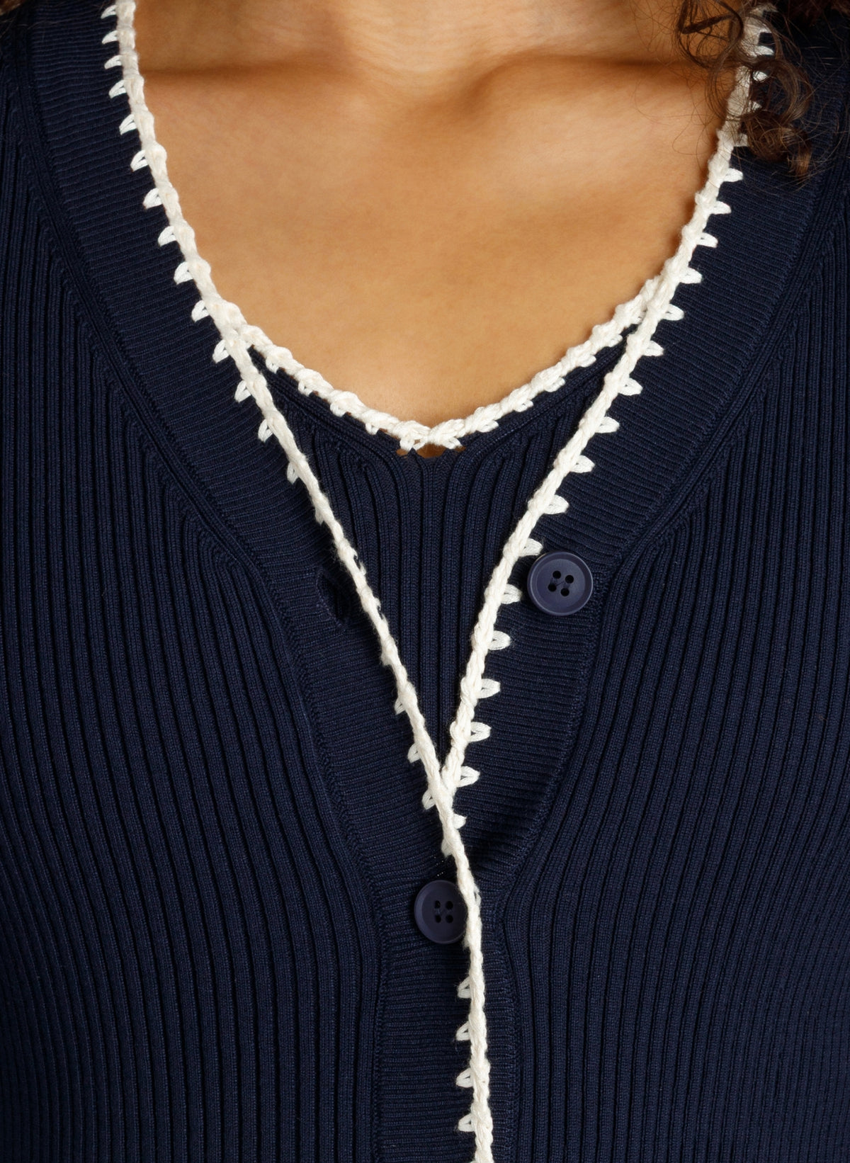 Ivy Beau vest Hayley dark blue