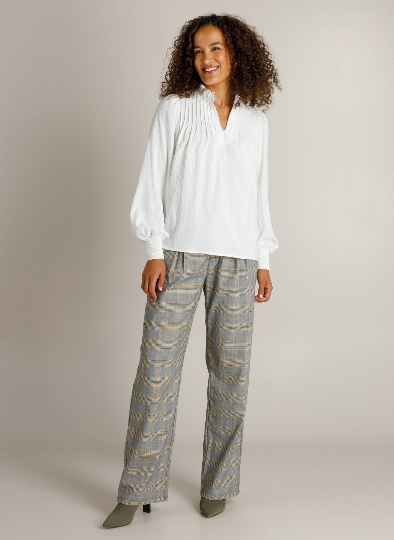 Ivy Beau blouse Hedy offwhite