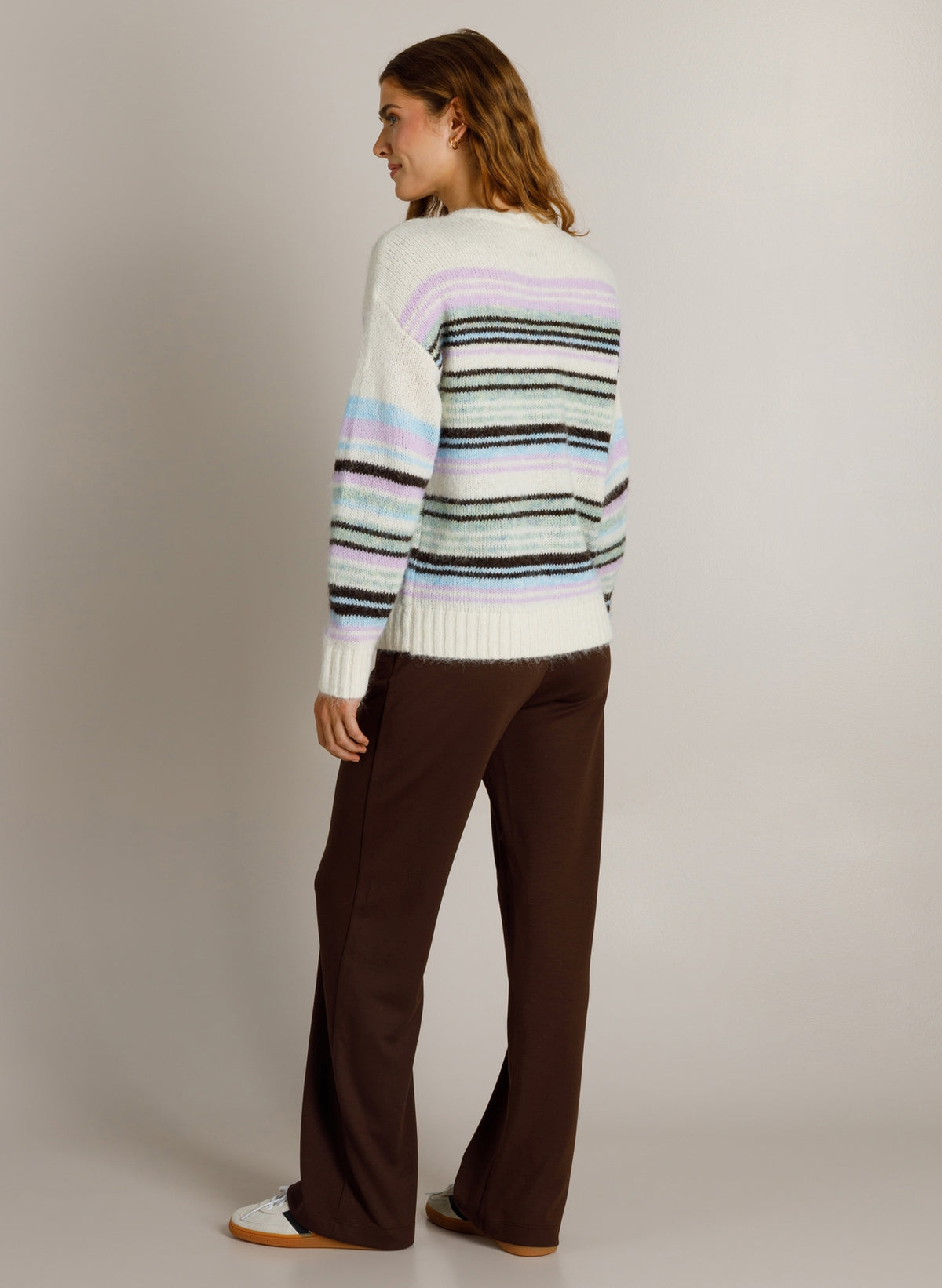 Ivy Beau trui Kick offwhite/multicolour