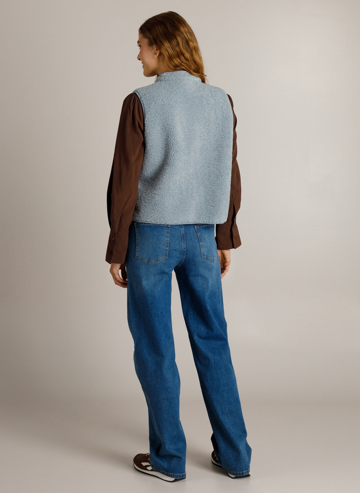 Ivy Beau gilet Kyla winter sky