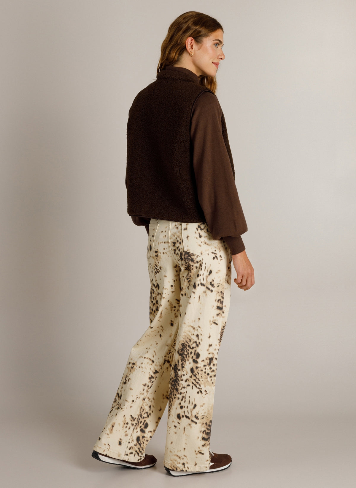 Ivy Beau gilet Kyla chocolate brown