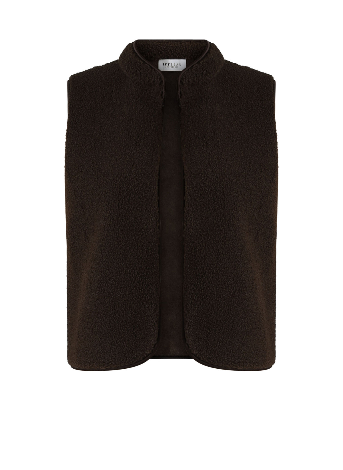 Ivy Beau gilet Kyla chocolate brown
