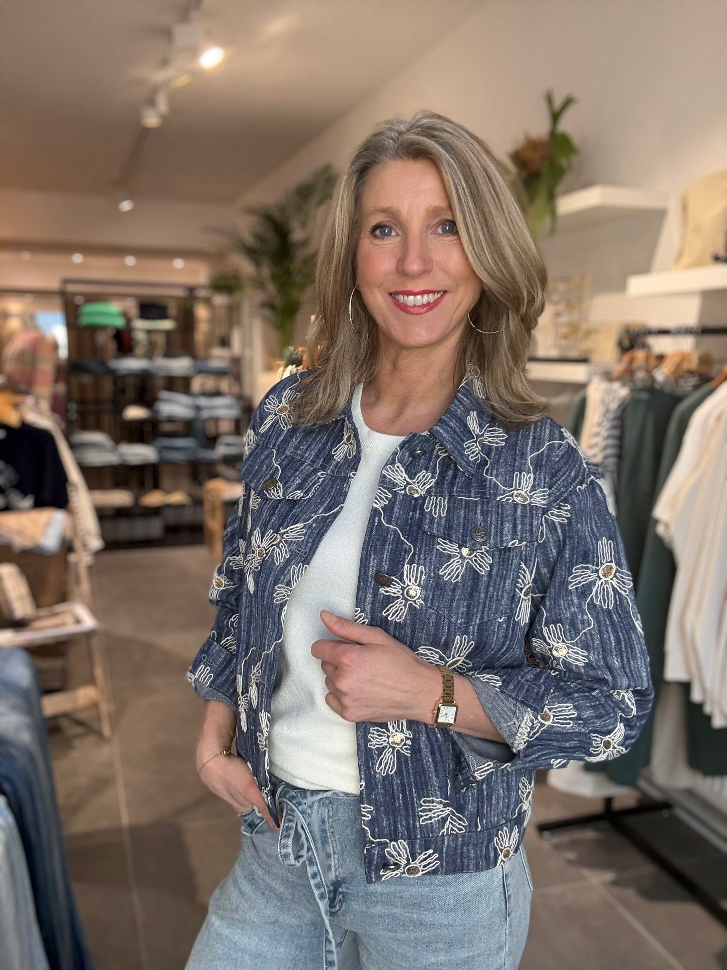 CS jack Juul dark jeans blue