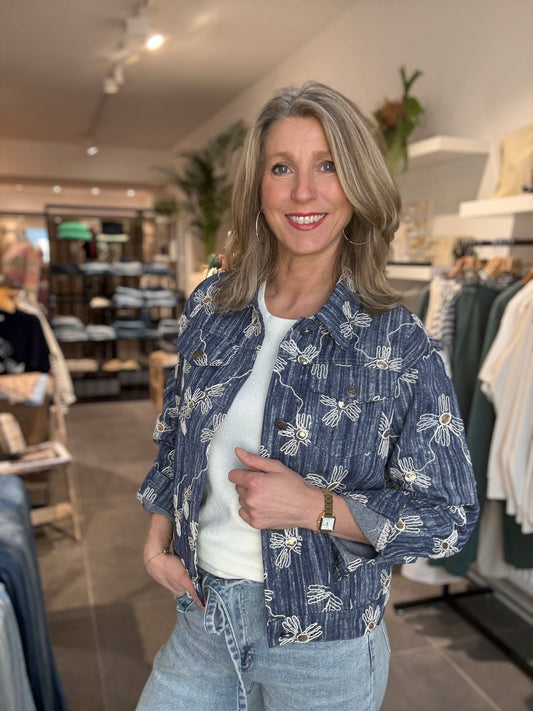 CS jack Juul dark jeans blue