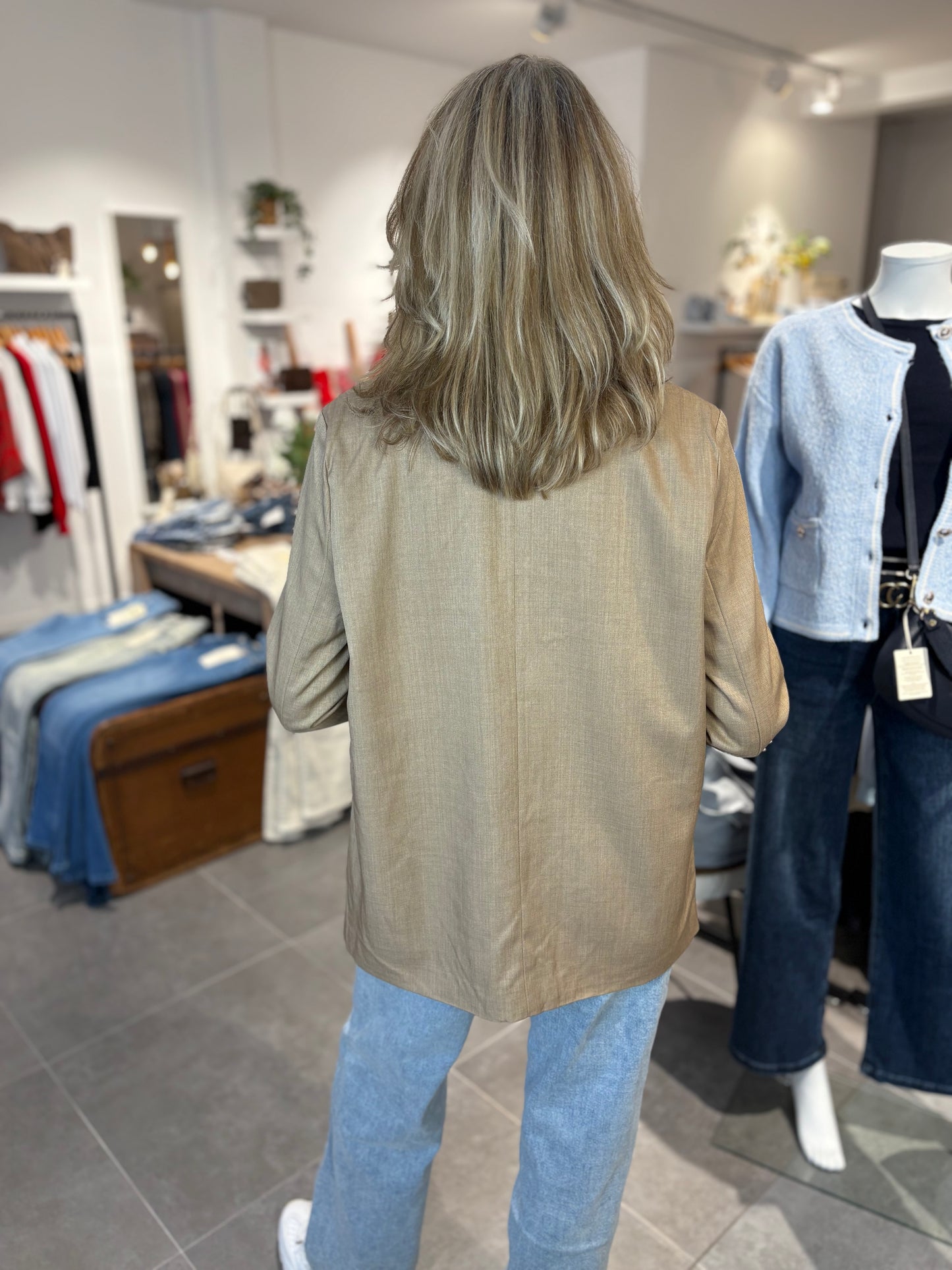 Jubylee blazer double breasted camel