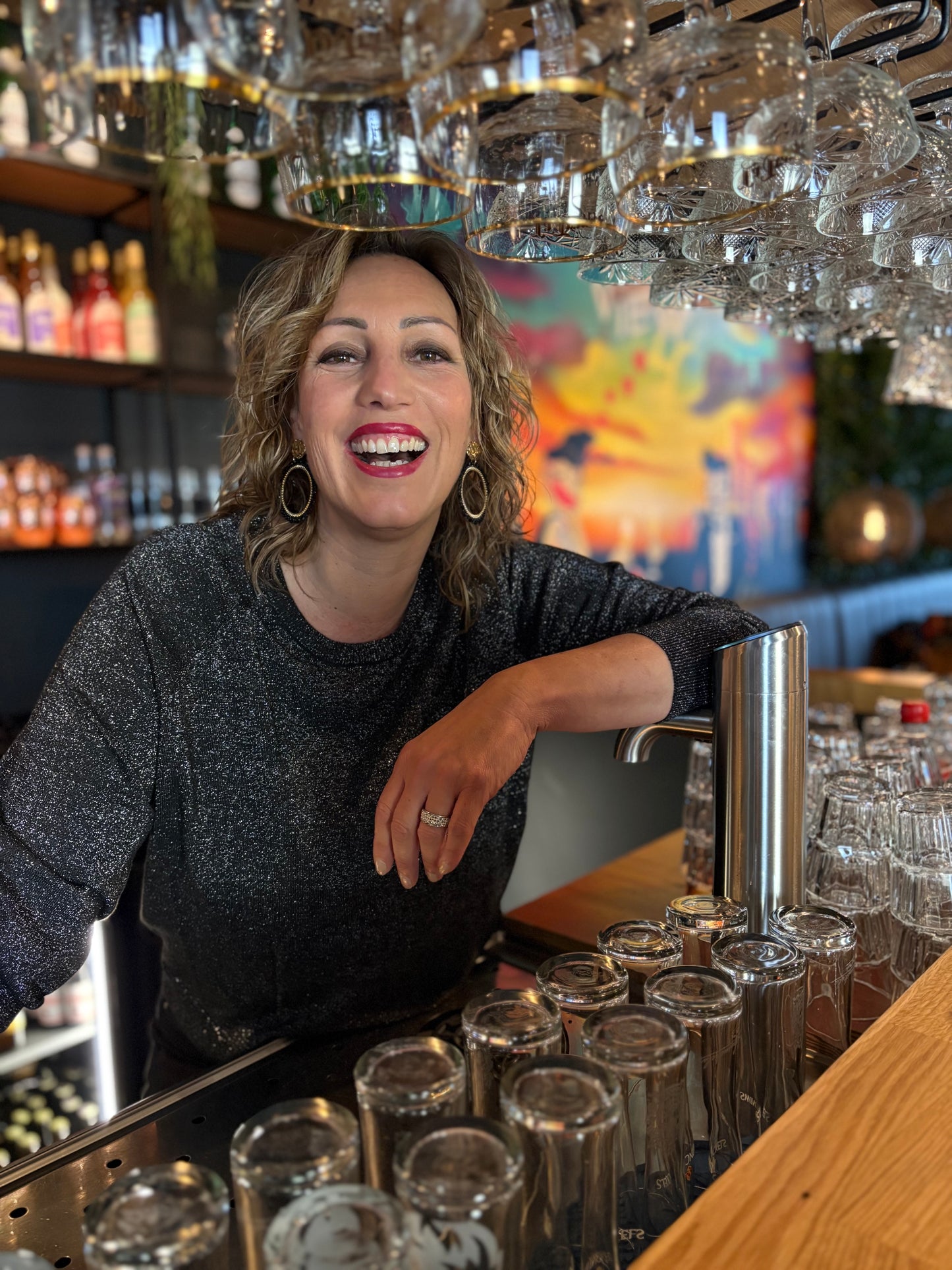 Ivy Beau trui Ashley black/silver