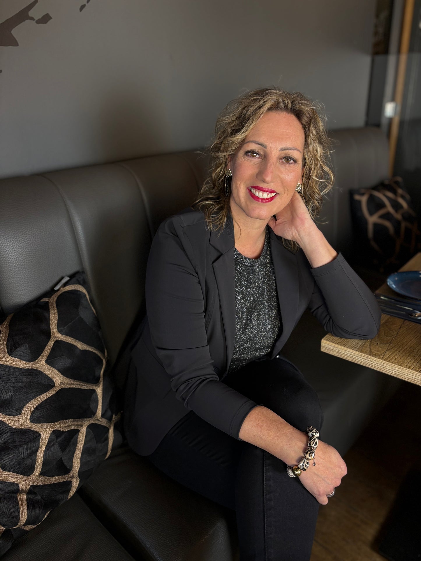 Ivy Beau top Amy black/silver