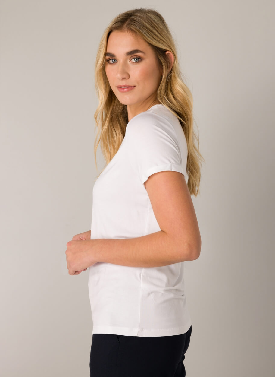 Base Level T-shirt Yalba white