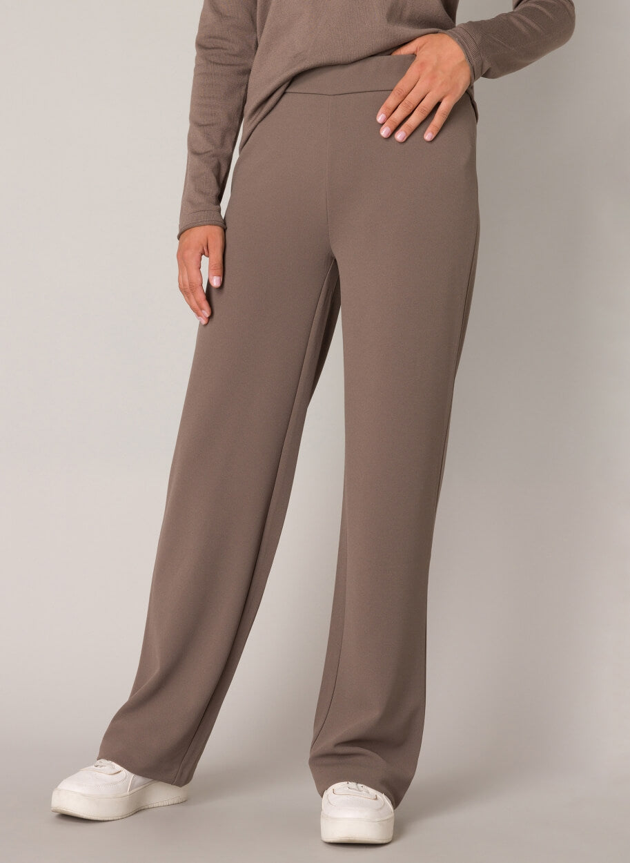 Base Level broek Yarah dark taupe