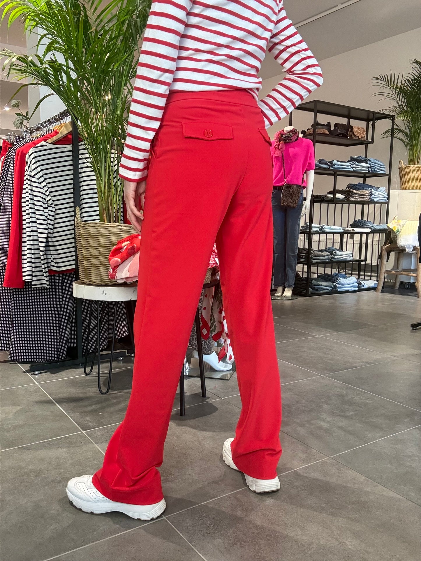 Mi Piace travelpants 202631 bonded red