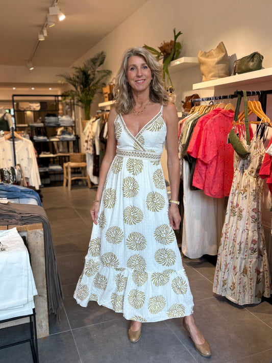 HL jurk Lille offwhite