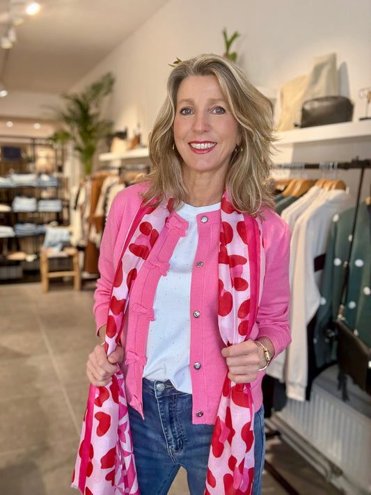 Freequent vest Tessa wild orchid