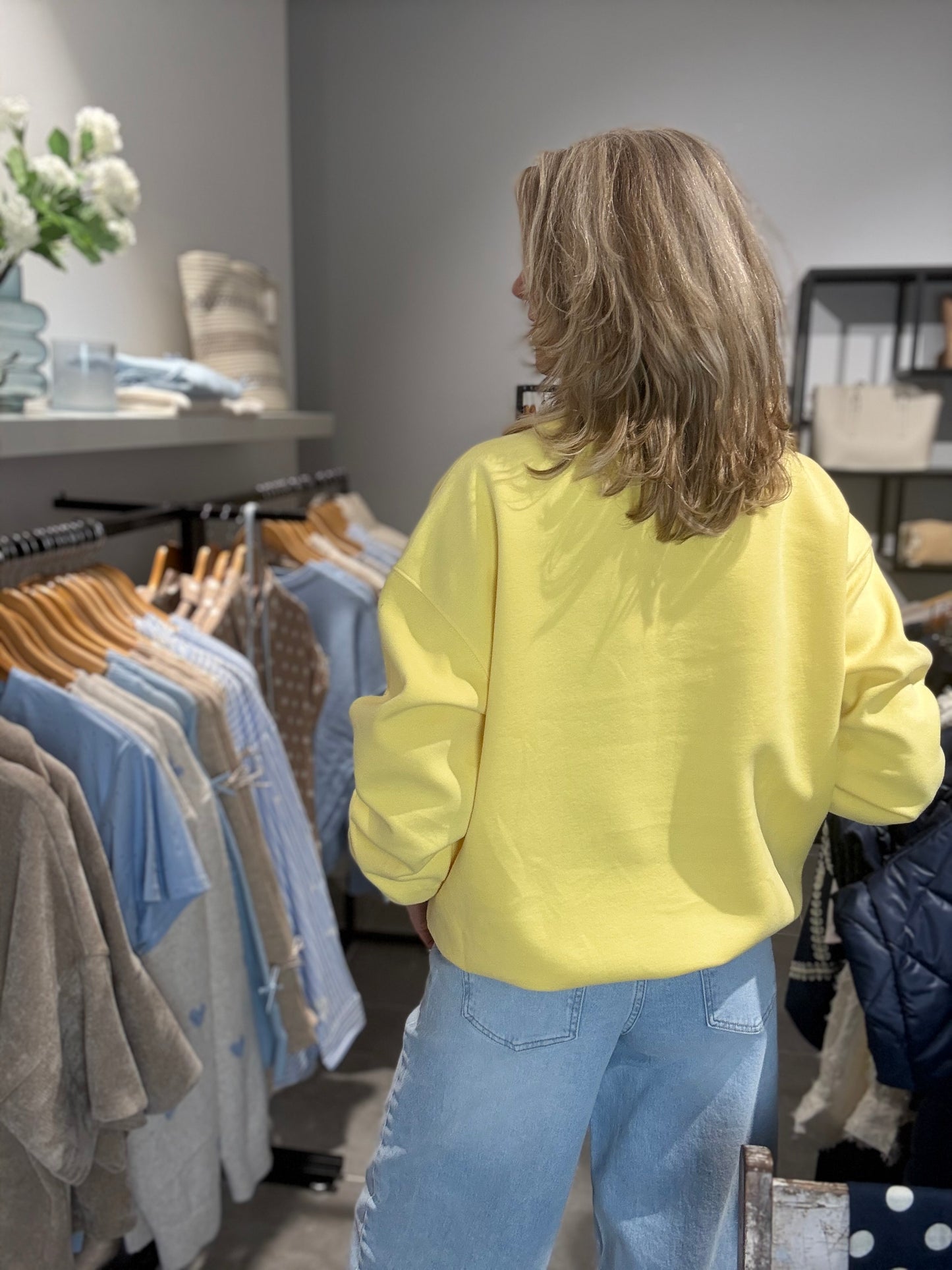 Moocci sweater St. Tropez geel