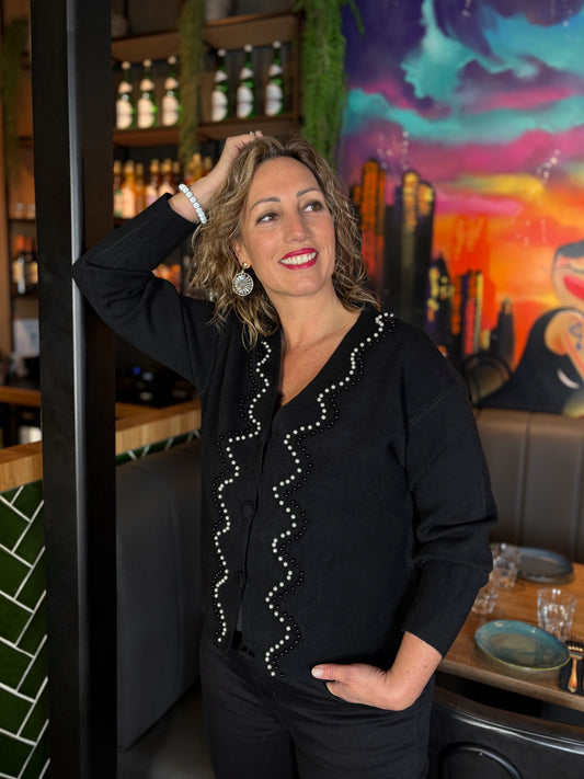 C&S vest Caitlin black