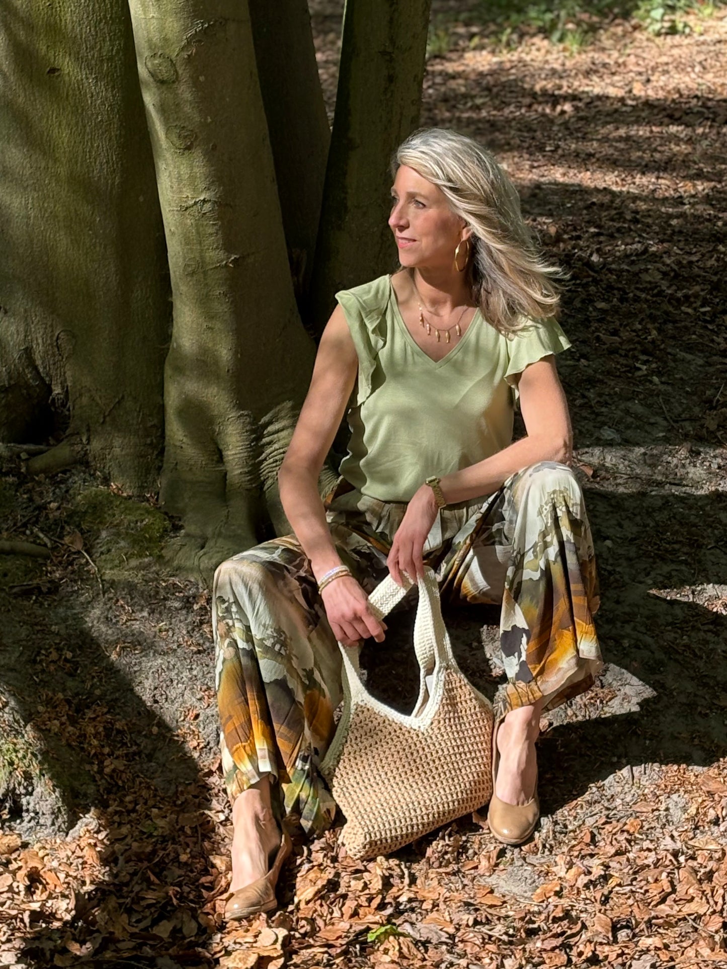 Ivy Beau T-shirt Caisey pistachio