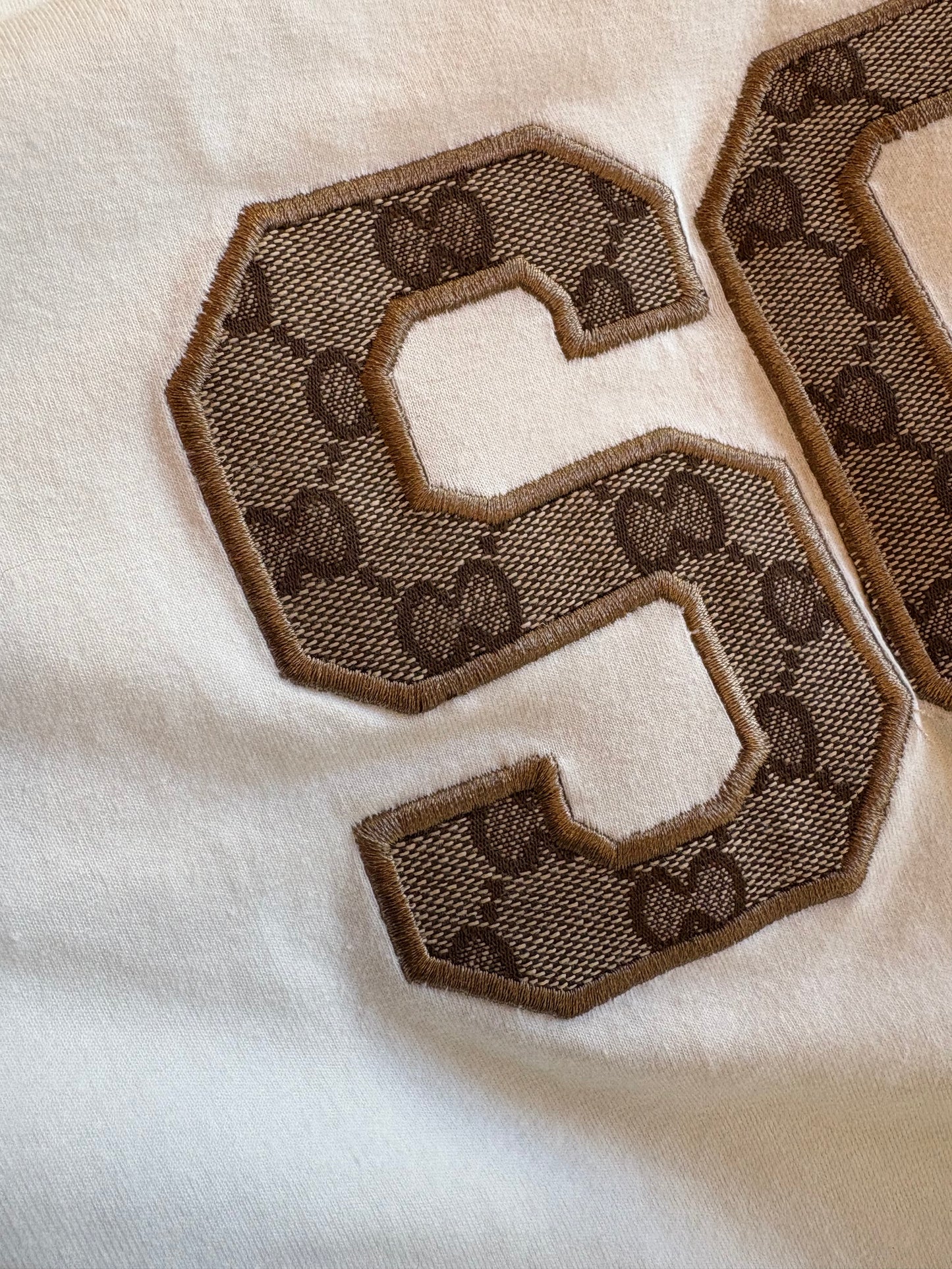 Moocci T-shirt SOHO offwhite/camel